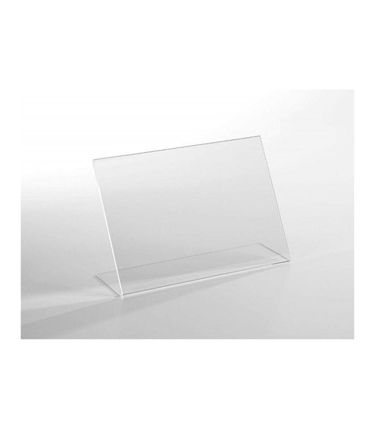 Set 4 Segnaprezzi Supporto Porta Biglietto Da Visita Prezzo Etichette Espositore         