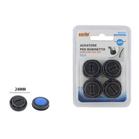 Trade Shop - Set 4pz Aeratore Per Rubinetto M24 24mm Filtro Acqua Rompigetto Per Cucina Bagno         