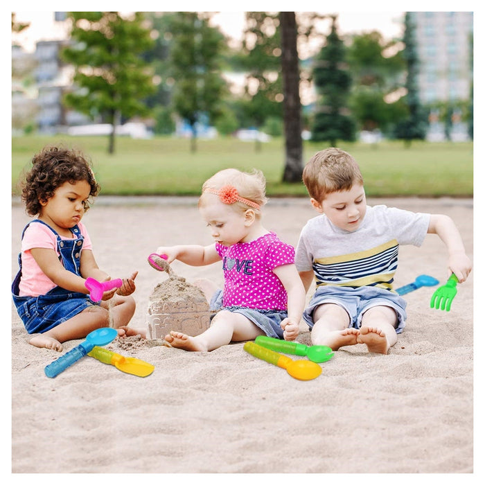 Trade Shop - Set 4pz Bacchette Per Bolle Di Sapone Con Testa Attrezzo Spiaggia Gioco Bambini 3+ 6560330 -