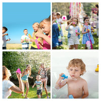 Trade Shop - Set 4pz Bacchette Per Bolle Di Sapone Con Testa Attrezzo Spiaggia Gioco Bambini 3+ 6560330 -