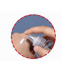 Set 4pz Bottiglia Viaggi Vuota 100ml Dispenser A Pompa Per Crema Cosmetici 79381         