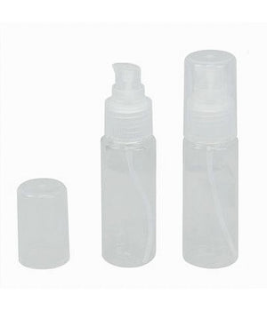 Set 4pz Bottiglia Viaggi Vuota Trasparente 100ml Dispenser Pompa Per Crema 79396         