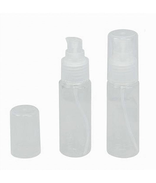 Set 4pz Bottiglia Viaggi Vuota Trasparente 100ml Dispenser Pompa Per Crema 79396         