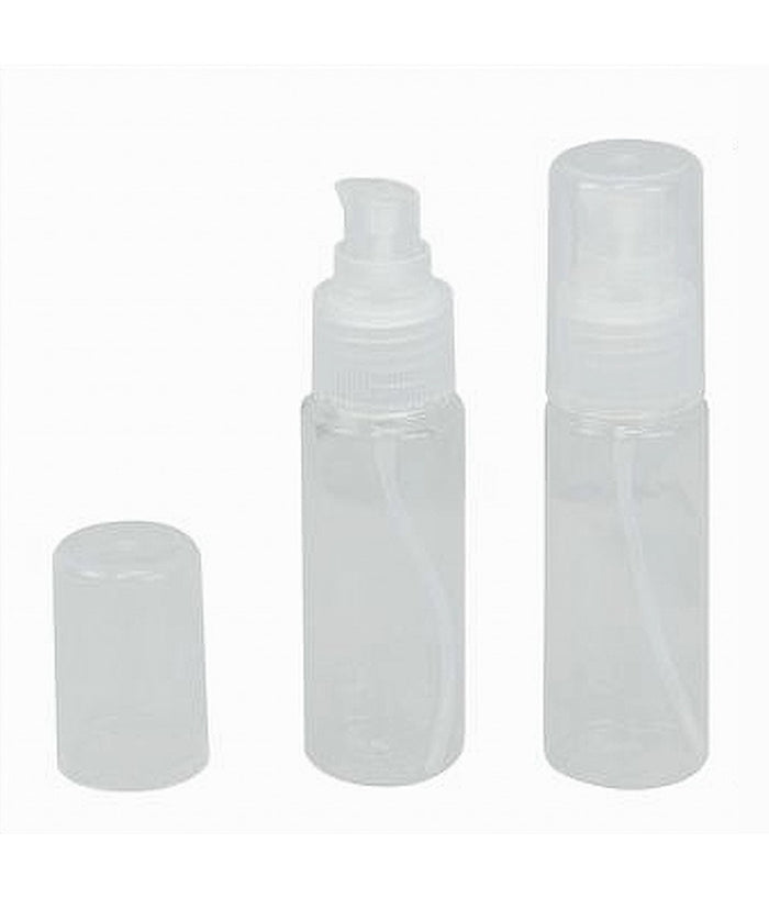 Set 4pz Bottiglia Viaggio Vuota Trasparente 30ml Dispenser Pompa Per Crema 79394         