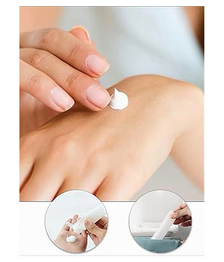 Set 4pz Bottiglie Da Viaggio Ricaricabili Trasparente 30ml Shampoo Lozioni 79410         