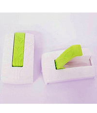 Set 4pz Gancio Adesivo 5x3cm Scomparsa Plastica Guardaroba Appendiabiti Cucina         