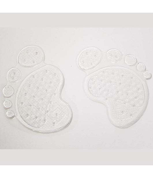 Set 4pz Mezza Solette Plantare Silicone Antiscivolo Per Tacchi Cuscinetti Scarpe Invisibile         