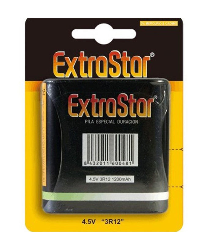 Set 5 Pezzi Batteria Pila Batteria Zinco Carbone 4,5v 4.5v 3lr12 Piatta Alcalina         