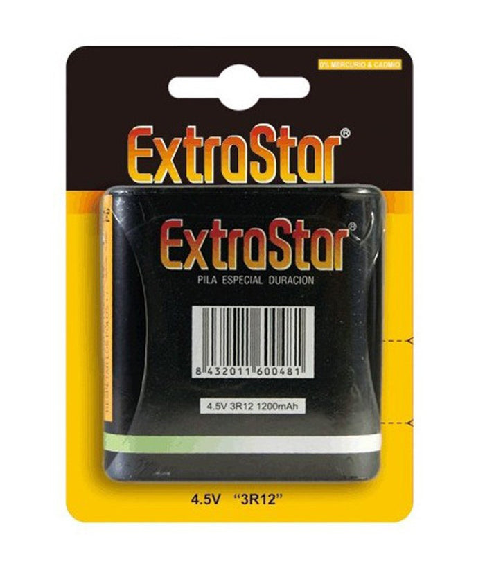 Set 5 Pezzi Batteria Pila Batteria Zinco Carbone 4,5v 4.5v 3lr12 Piatta Alcalina         