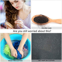 Trade Shop - Set 5 Rimuovi Peli Cane E Gatto Dai Vestiti In Lavatrice E Asciugatrice Silicone -