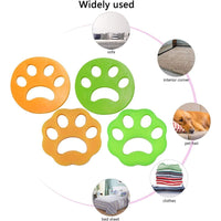 Trade Shop - Set 5 Rimuovi Peli Cane E Gatto Dai Vestiti In Lavatrice E Asciugatrice Silicone -