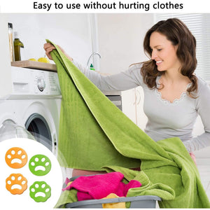 Trade Shop - Set 5 Rimuovi Peli Cane E Gatto Dai Vestiti In Lavatrice E Asciugatrice Silicone -
