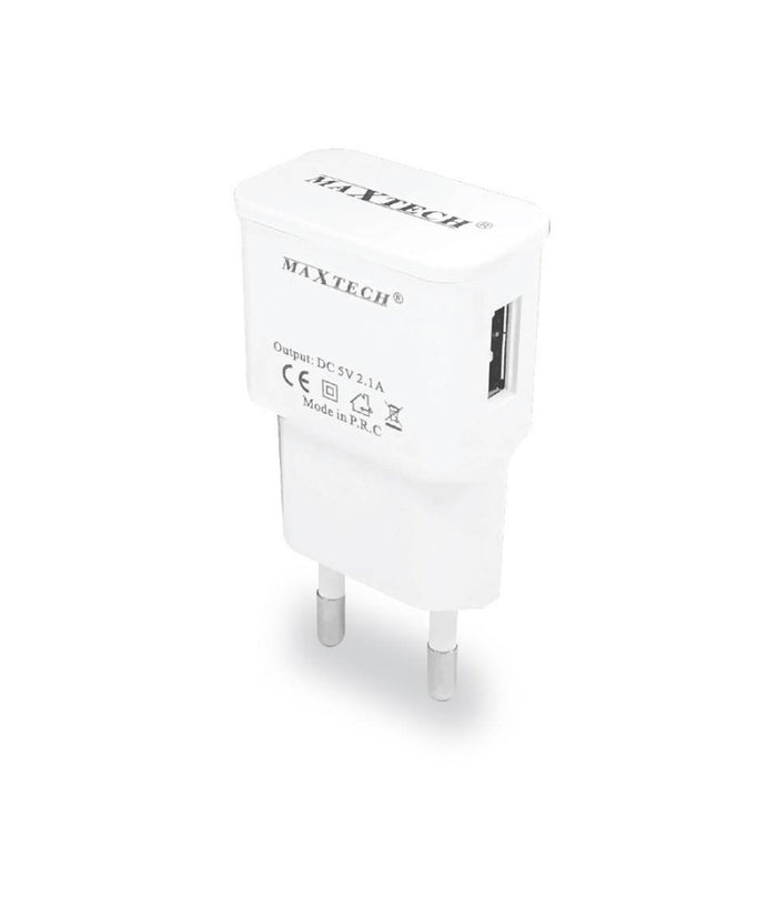 Set 50 Caricatori 1xusb Compatibile Smartphone Tablet 5v-2100ma Maxtech Ca-s042         