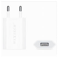 Set 50 Caricatori Usb Smartphone 5v-1000ma Caricabatteria Maxtech Ca-s014 50pz         