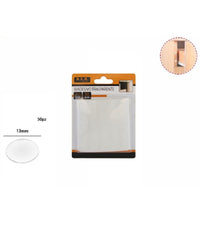Set 50 Pezzi Biadesivo Trasparente Gommino Rotondo Protezione Casa Mobili 13 Mm         