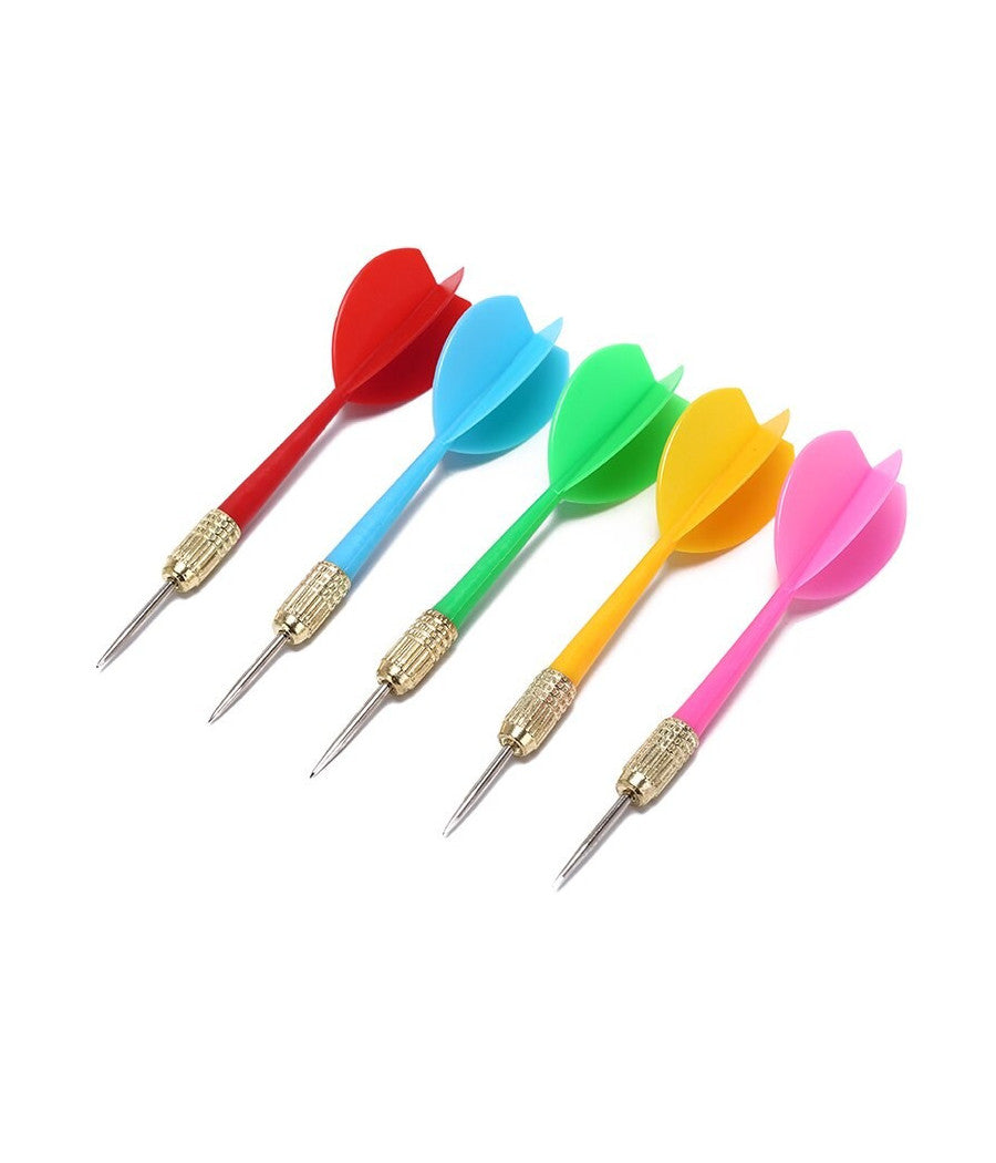 Set 6 Freccette Frecce Dardi Di Ricambio Per Gioco Tiro Al Bersaglio A Segno         