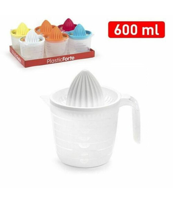 Set 6 Pezzi Caraffa Spremiagrumi Spremi Agrumi In Plastica Colorata 600 Ml         