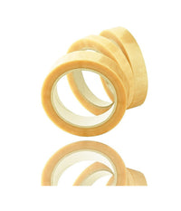 Set 6 Pezzi Nastro Adesivo Trasparente Rotolo 1.8cm X 50 M Imballaggio Scatole         