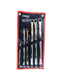 Set 6 Pz Chiavi Inglesi Extra Lungo Double Chiavi Poligonali Da 8mm-21mm Metrico         