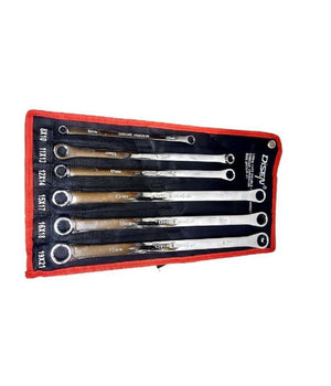 Set 6 Pz Chiavi Inglesi Extra Lungo Double Chiavi Poligonali Da 8mm-21mm Metrico         
