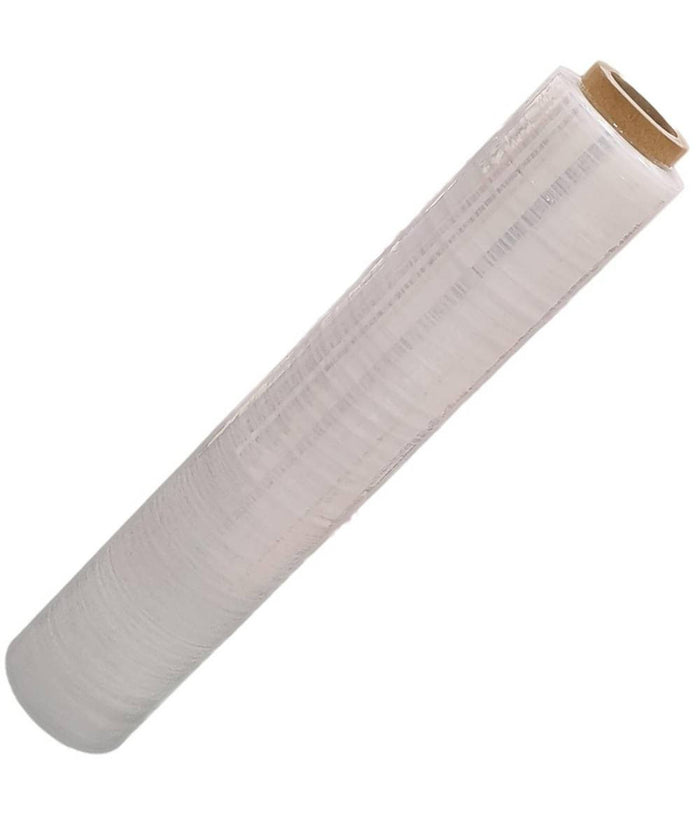 Film Estensibile Pellicola Trasparente Rotolo Manuale Per Imballo 160mx23myx50cm         