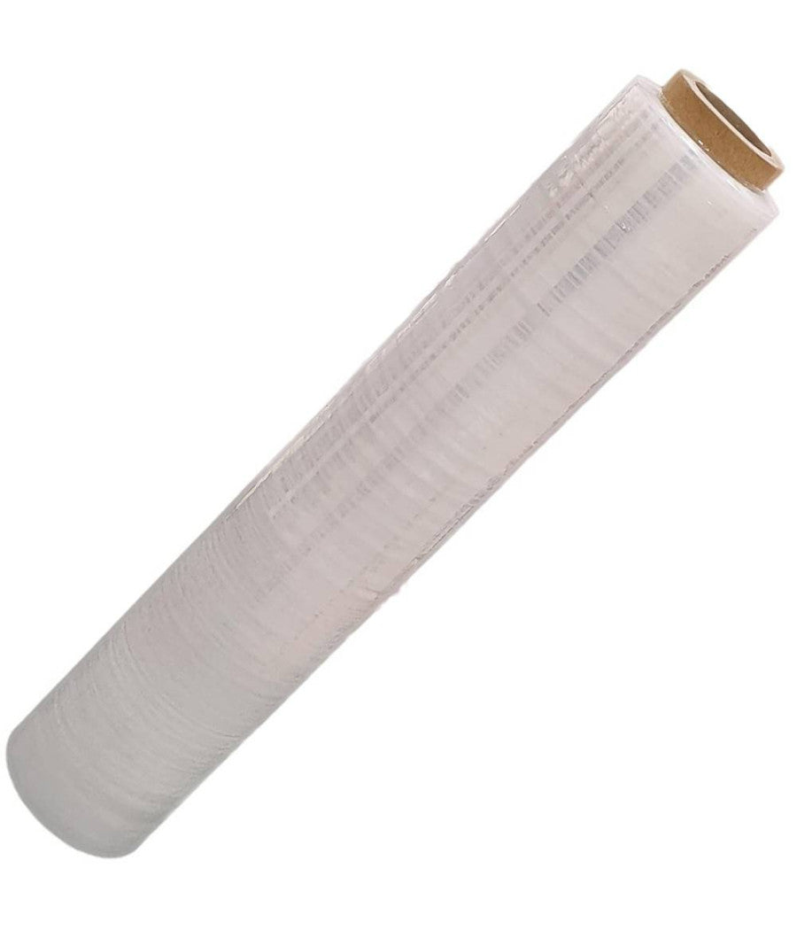 Film Estensibile Pellicola Trasparente Rotolo Manuale Per Imballo 160mx23myx50cm         