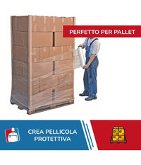 Film Estensibile Pellicola Trasparente Rotolo Manuale Per Imballo 160mx23myx50cm         