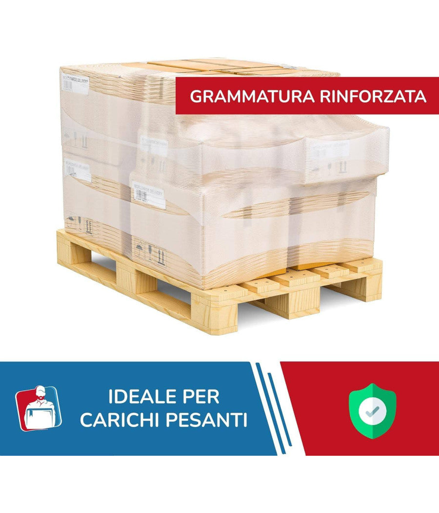 Film Estensibile Pellicola Trasparente Rotolo Manuale Per Imballo 160mx23myx50cm         