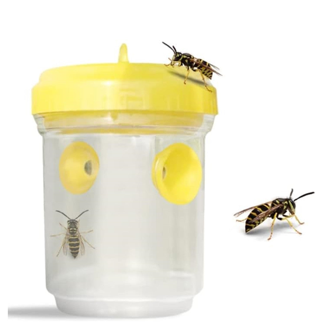 Trade Shop - Set 6 Pz Trappola Per Vespe Calabroni Insetti Da Appendere Balcone Giardino 020176 -        