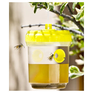 Trade Shop - Set 6 Pz Trappola Per Vespe Calabroni Insetti Da Appendere Balcone Giardino 020176 -        