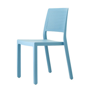 SET 6 SEDIE EMI TECNOPOLIMERO SCAB DESIGN - Azzurro 62