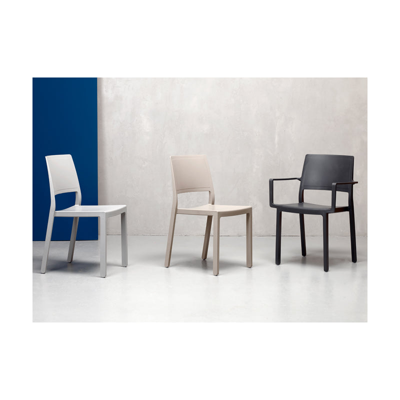 SET 6 SEDIE KATE TECNOPOLIMERO - Azzurro 62