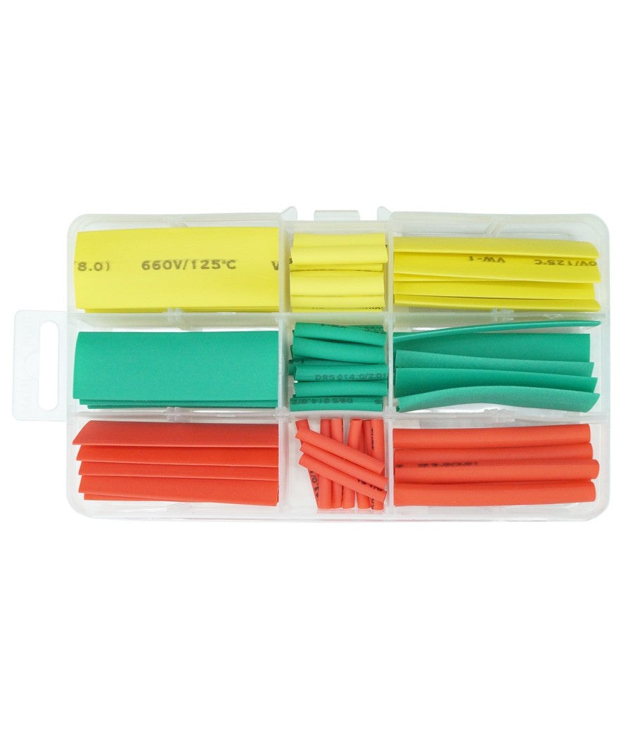 Set 60 Guaine Guaina Termorestringente Termoretraibile Termoretrattile Assortite         