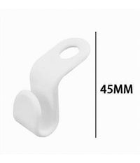 Set 6pz Connettore Appendiabiti Collegamento Ganci Grucce Appendini Salvaspazio 87355         