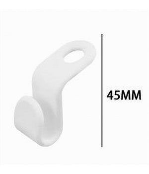 Set 6pz Connettore Appendiabiti Collegamento Ganci Grucce Appendini Salvaspazio 87355         