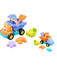 Set 6pz Giochi Mare Spiaggia Sabbia Camion Animale Per Bambini 2 Colori 6558017         