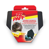 Trade Shop - Set 6pz Stazione Di Sicurezza Per Esche Rodenticide Con Chive Sicurezza Per Topi 008391a -