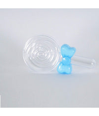 Set 12 Pezzi Bomboniera Bomboniere Lecca Lecca Fiocco Azzurro Scatolina Confetti         