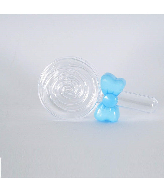 Set 12 Pezzi Bomboniera Bomboniere Lecca Lecca Fiocco Azzurro Scatolina Confetti         