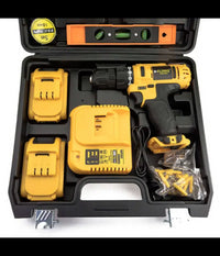 Set 78 Pz Trapano Avvitatore A Batteria 24v Litio Ricaricabile Accessori Valigia         