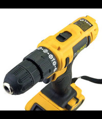 Set 78 Pz Trapano Avvitatore A Batteria 24v Litio Ricaricabile Accessori Valigia         