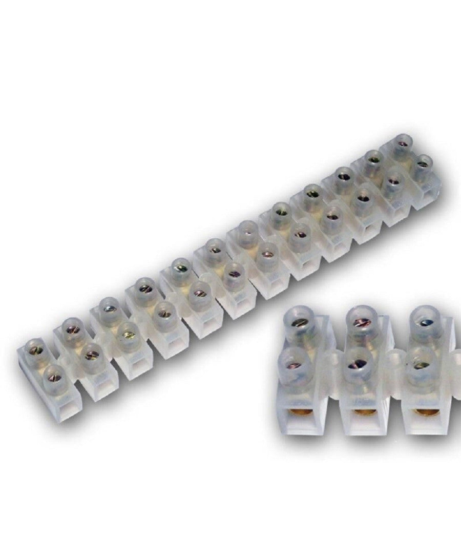 Set 8 Pezzi Morsetti Mammut Staccabili 30a Connettori Isolante Terminale 07121         