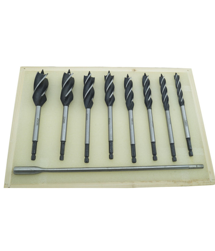 Set 8 Punte Per Trapano Tassellatore Puntale Autofilettante Legno Con Prolunga         