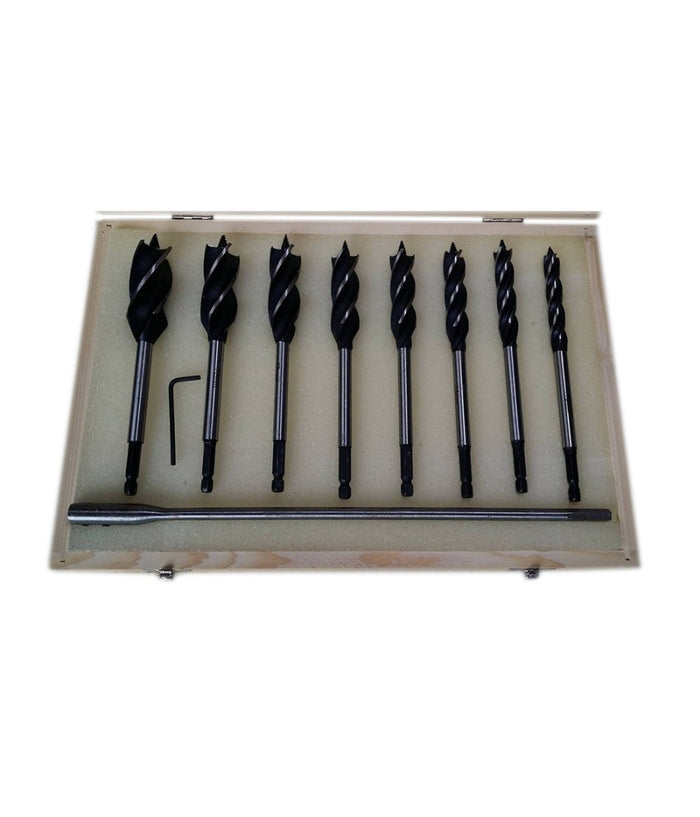 Set 8 Punte Per Trapano Tassellatore Puntale Autofilettante Legno Con Prolunga         