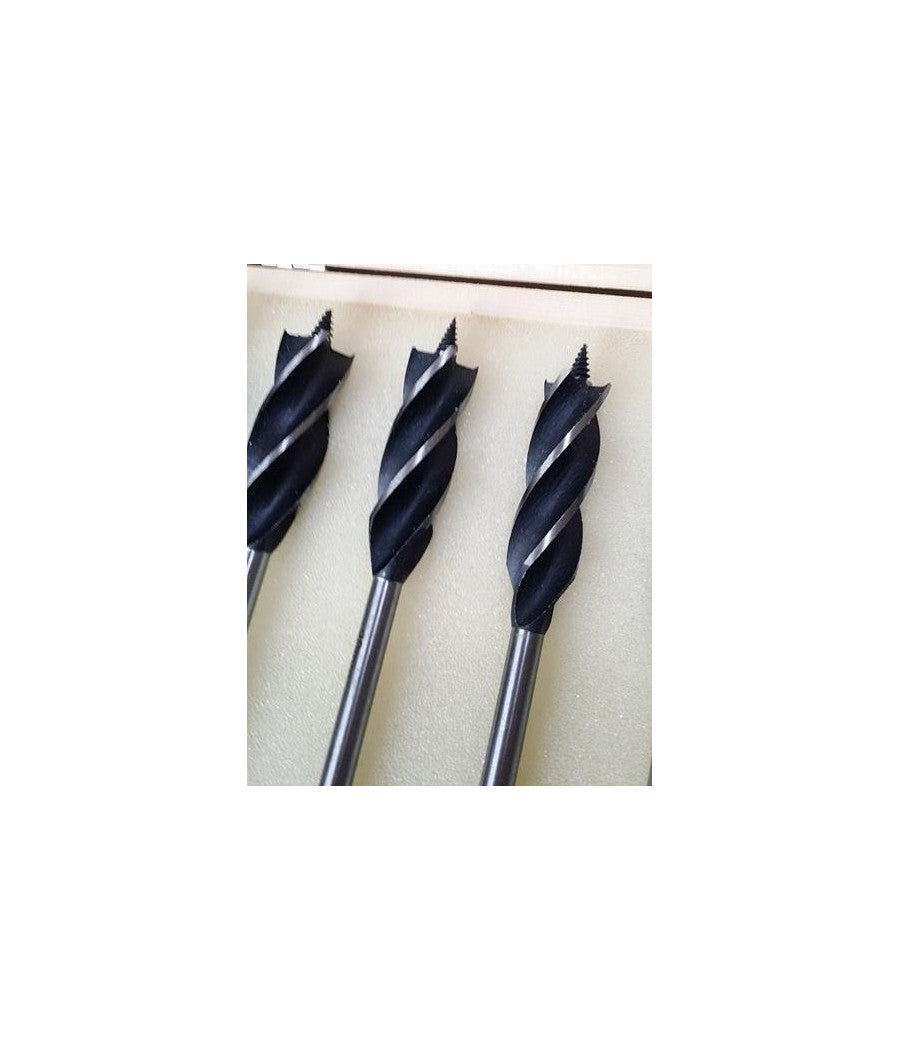 Set 8 Punte Per Trapano Tassellatore Puntale Autofilettante Legno Con Prolunga         