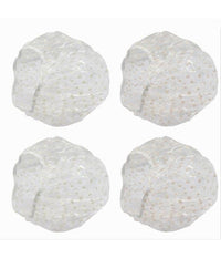 Set 8 Pz Cuffia Per Doccia Bagno Elastico Fantasia A Pois Protegge Capelli 79525         