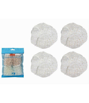 Set 8 Pz Cuffia Per Doccia Bagno Elastico Fantasia A Pois Protegge Capelli 79525         