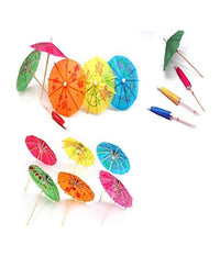 Set 80 Pz. Ombrellini In Carta Per Feste Aperitivi Cocktail Ombrello Decorazioni         