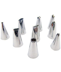 Set 9 Pezzi Di Beccucci Per Sac A Poche Ricambio Tasca Pasticciere  Torte Dolci         