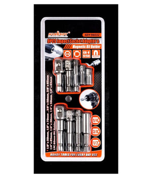 Set 9 Pz Adattatori Per Bussola 1/4" 3/8" 1/2" Per Avvitatore Trapano Sdy-96032         